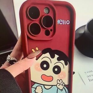 Ed Hardy Red Cartoon Character Phone Case